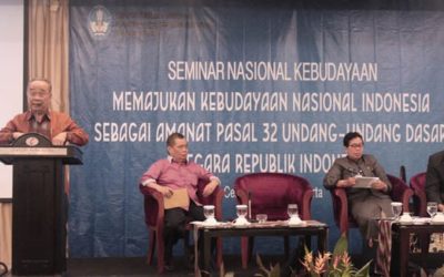 Seminar Nasional Kebudayaan oleh Kementerian Pendidikan dan Kebudayaan Republik Indonesia