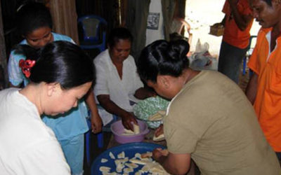 Training Pengolahan Pisang di Oeteta