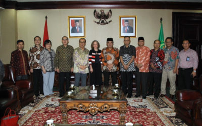 Bahas Solusi Damai Palestina – Israel, Pengurus Institut Leimena Bertemu Menag