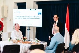 Indonesia Promosikan Literasi Keagamaan Lintas Budaya di KBRI Den Haag